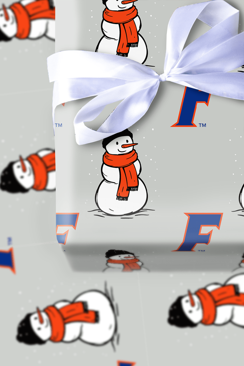 Florida Snowman - Wrapping Paper - Aspen & Arlo