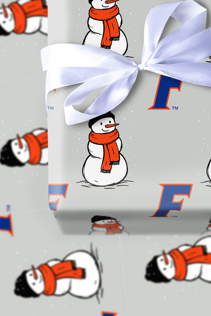 Florida Snowman - Wrapping Paper - Aspen & Arlo