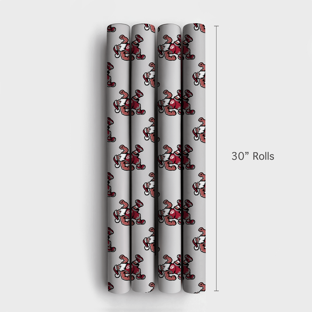 Full Court Frost – OU Edition - Wrapping Paper - Aspen & Arlo