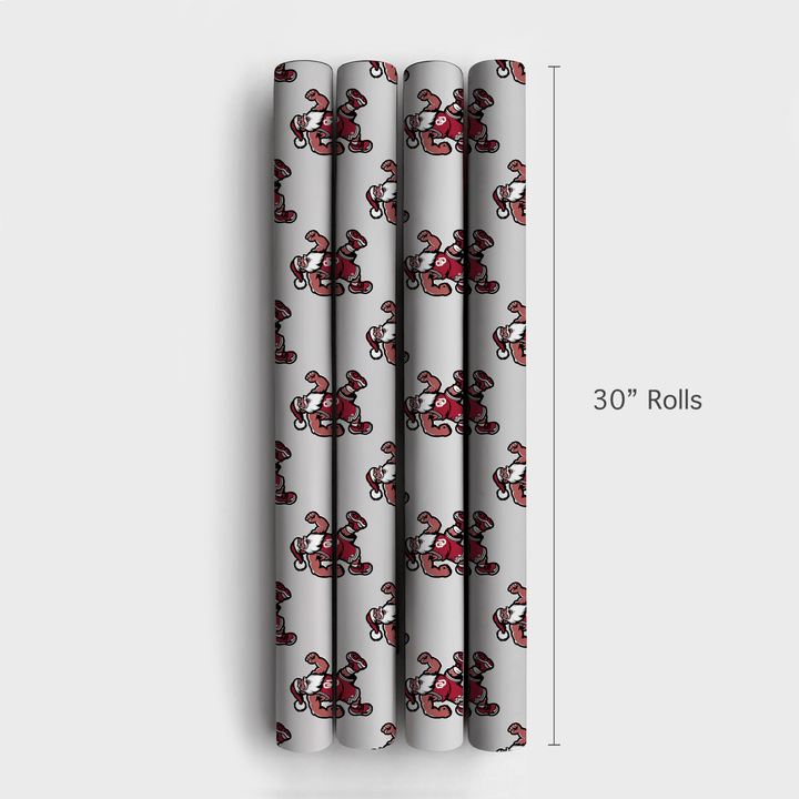 Full Court Frost – OU Edition - Wrapping Paper - Aspen & Arlo