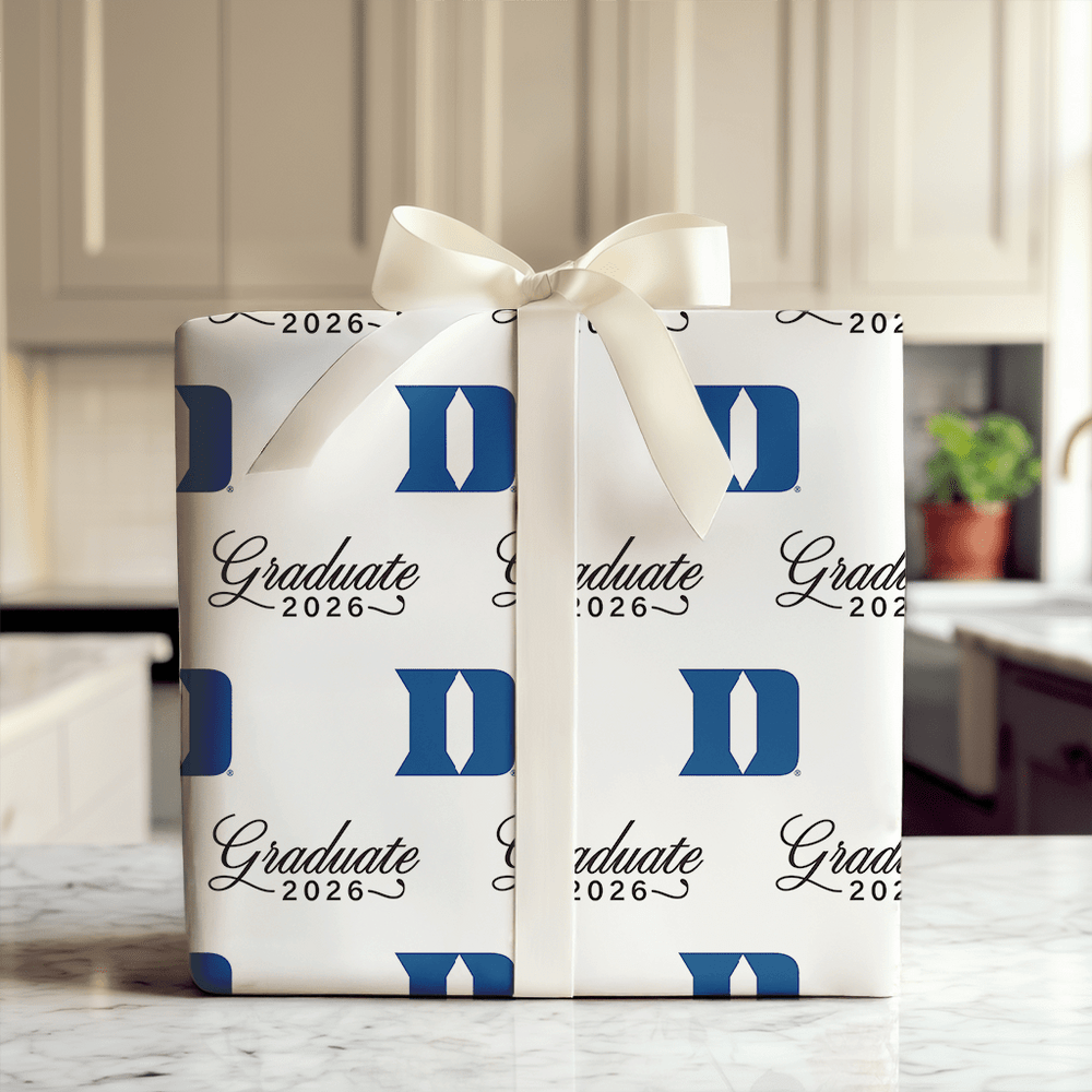 Duke Graduate 2026 - Wrapping Paper - Aspen & Arlo