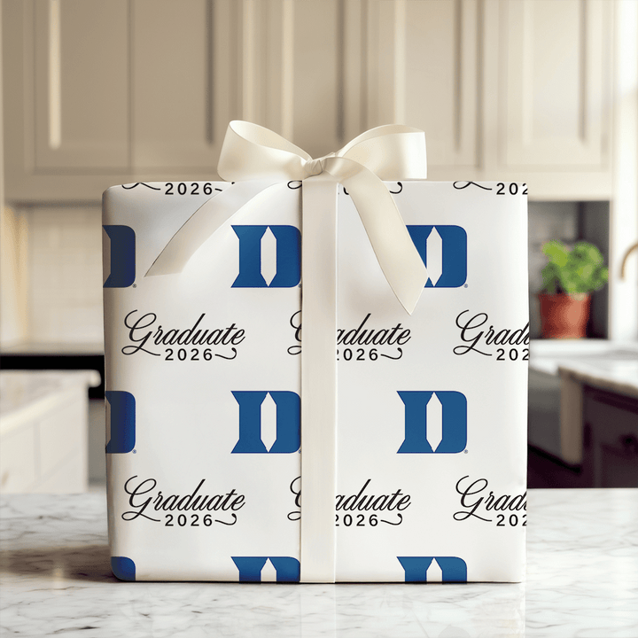 Duke Graduate 2026 - Wrapping Paper - Aspen & Arlo