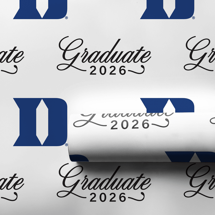 Duke Graduate 2026 - Wrapping Paper - Aspen & Arlo