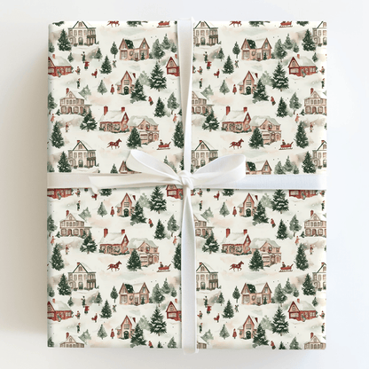 Village Vintage - Wrapping Paper - Aspen & Arlo