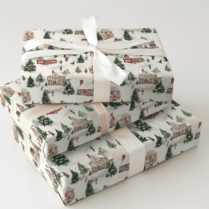 Village Vintage - Wrapping Paper - Aspen & Arlo