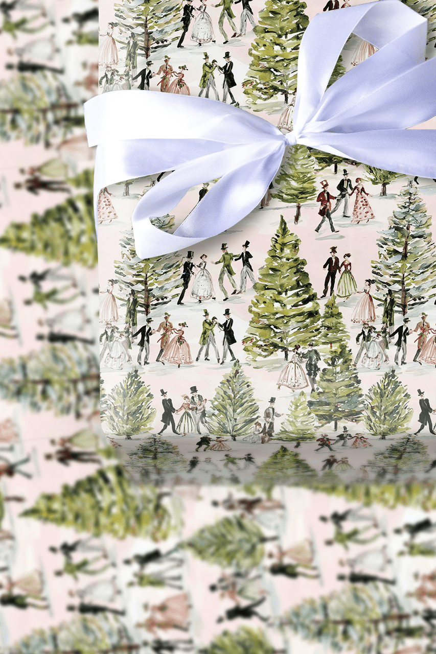 Midnight Christmas Party - Wrapping Paper - Aspen & Arlo