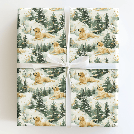 Tail Wagging Tundra - Wrapping Paper - Aspen & Arlo