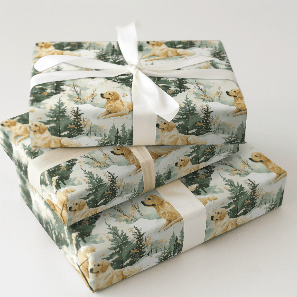 Tail Wagging Tundra - Wrapping Paper - Aspen & Arlo