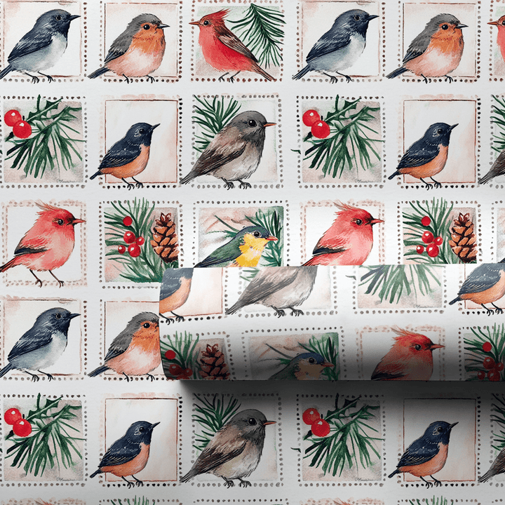 Mail Carrier - Wrapping Paper - Aspen & Arlo