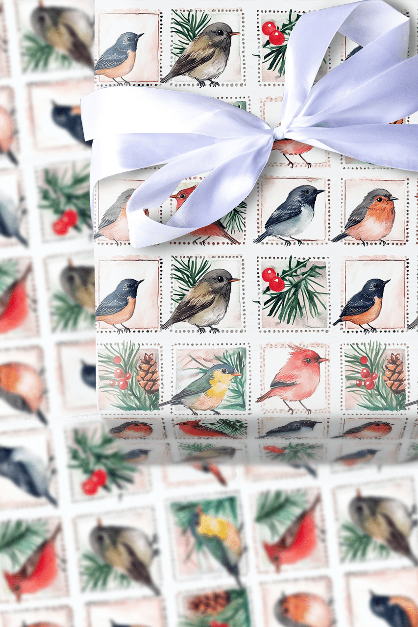 Mail Carrier - Wrapping Paper - Aspen & Arlo
