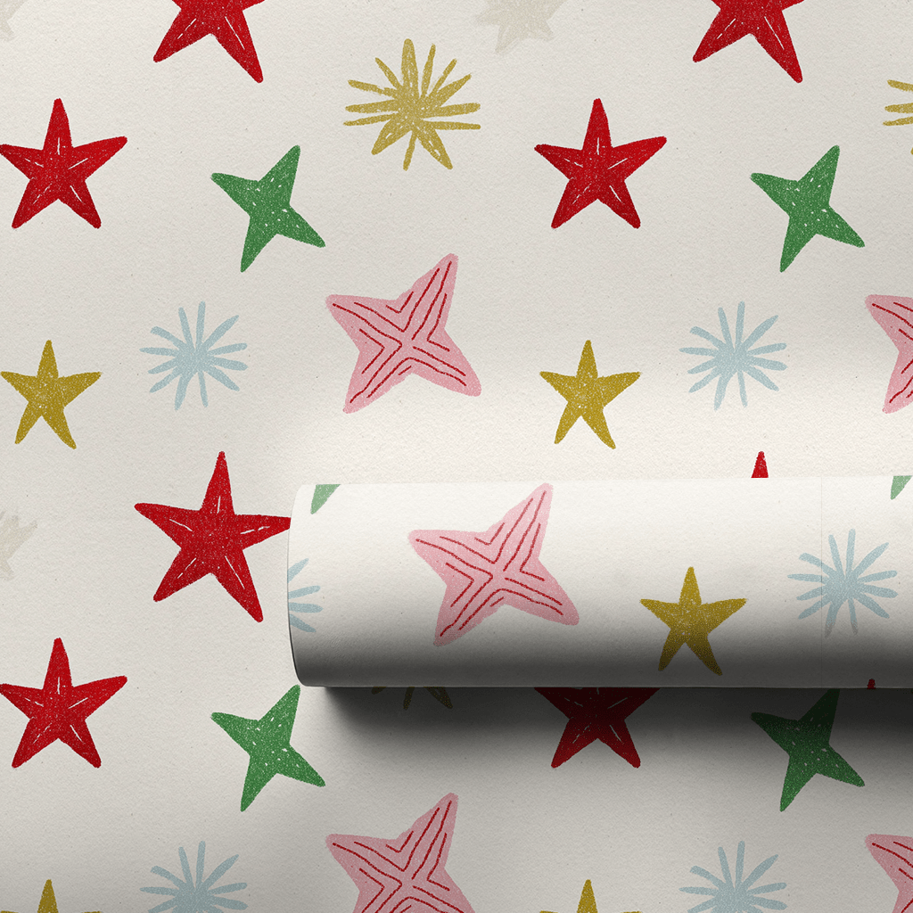 Pastel Festive Stars