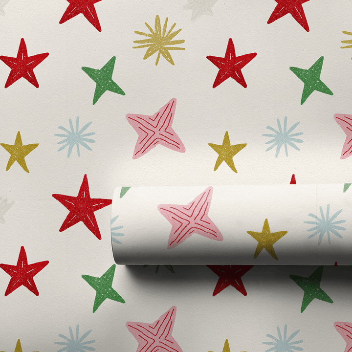 Pastel Festive Stars