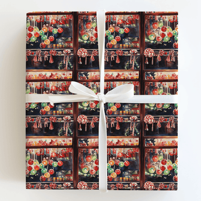 Candy Shop Window - Wrapping Paper - Aspen & Arlo