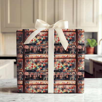 Candy Shop Window - Wrapping Paper - Aspen & Arlo