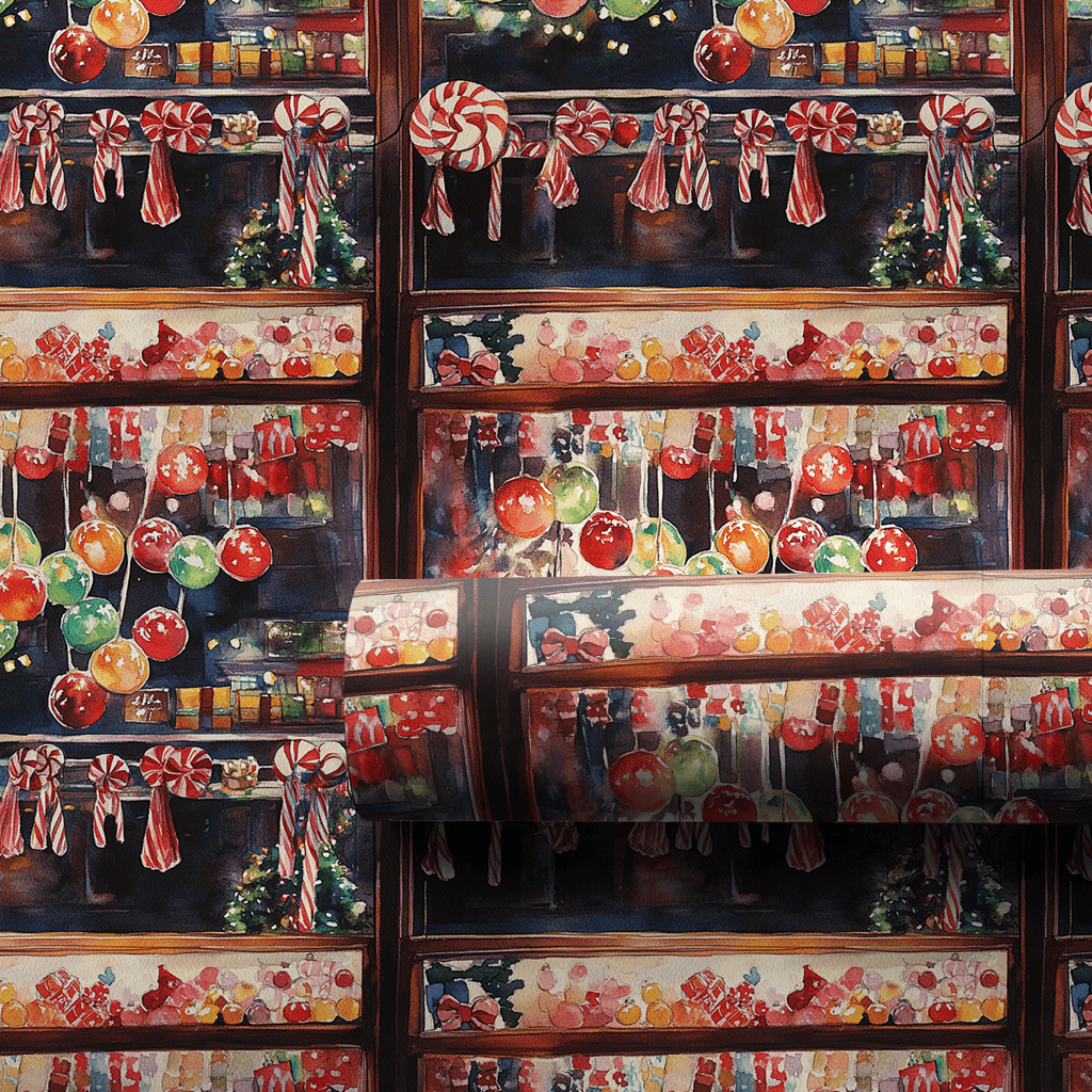 Candy Shop Window - Wrapping Paper - Aspen & Arlo