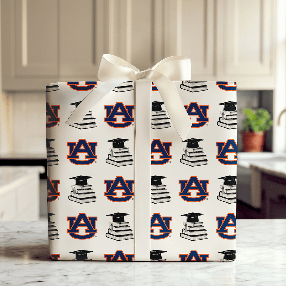 Auburn Scholar - Wrapping Paper - Aspen & Arlo