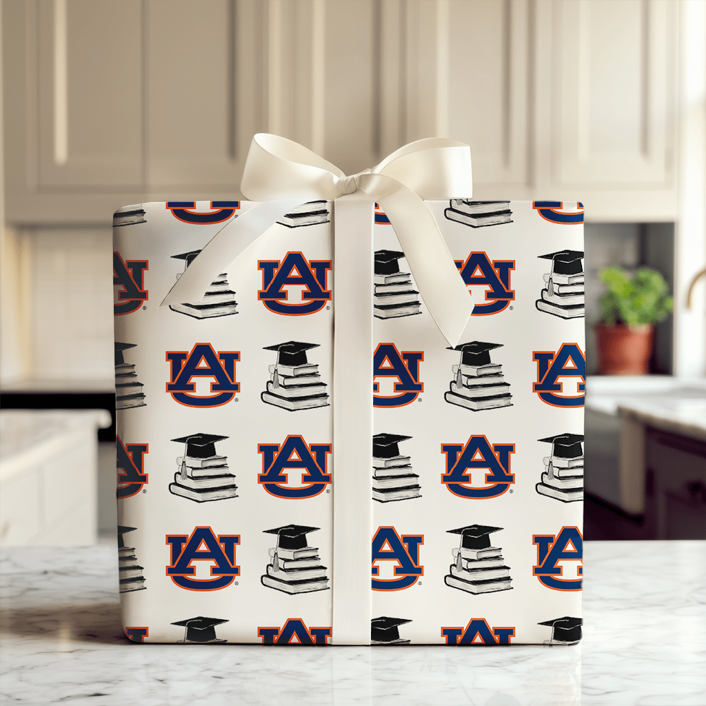 Auburn Scholar - Wrapping Paper - Aspen & Arlo