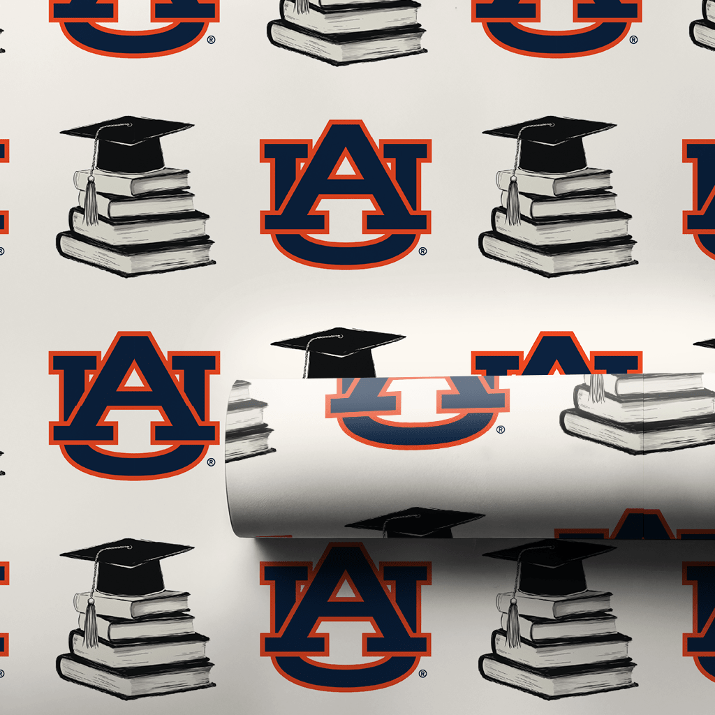 Auburn Scholar - Wrapping Paper - Aspen & Arlo