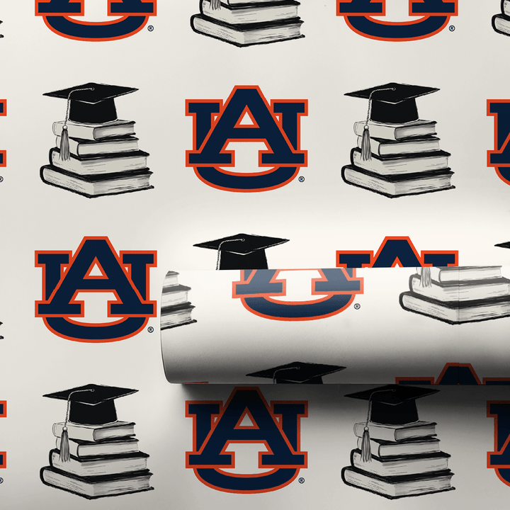 Auburn Scholar - Wrapping Paper - Aspen & Arlo