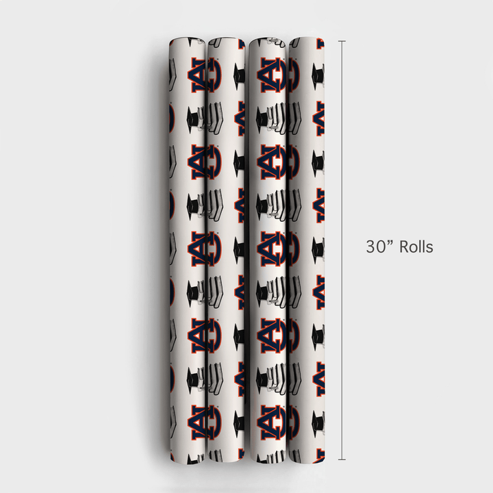 Auburn Scholar - Wrapping Paper - Aspen & Arlo