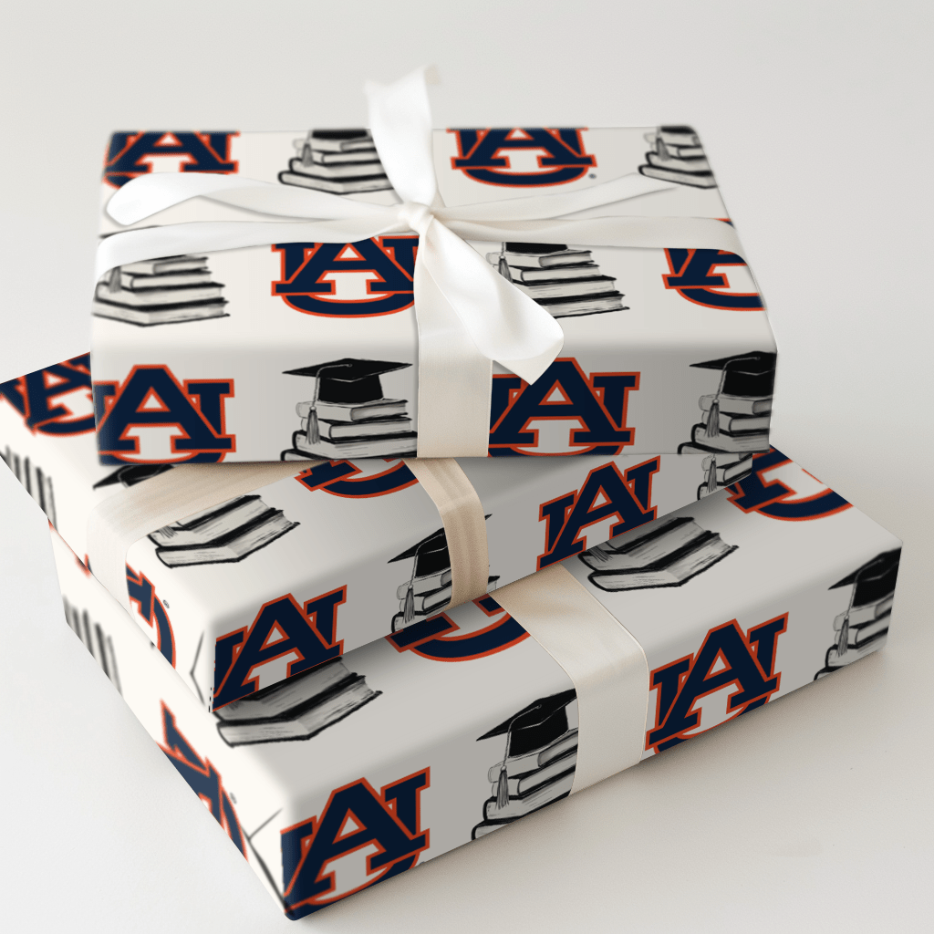Auburn Scholar - Wrapping Paper - Aspen & Arlo