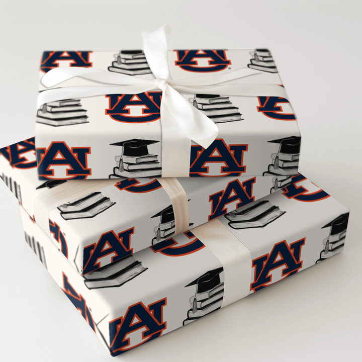 Auburn Scholar - Wrapping Paper - Aspen & Arlo