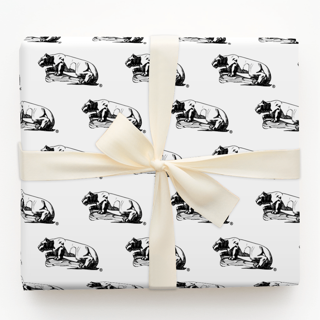 Prowling Lion - Wrapping Paper - Aspen & Arlo