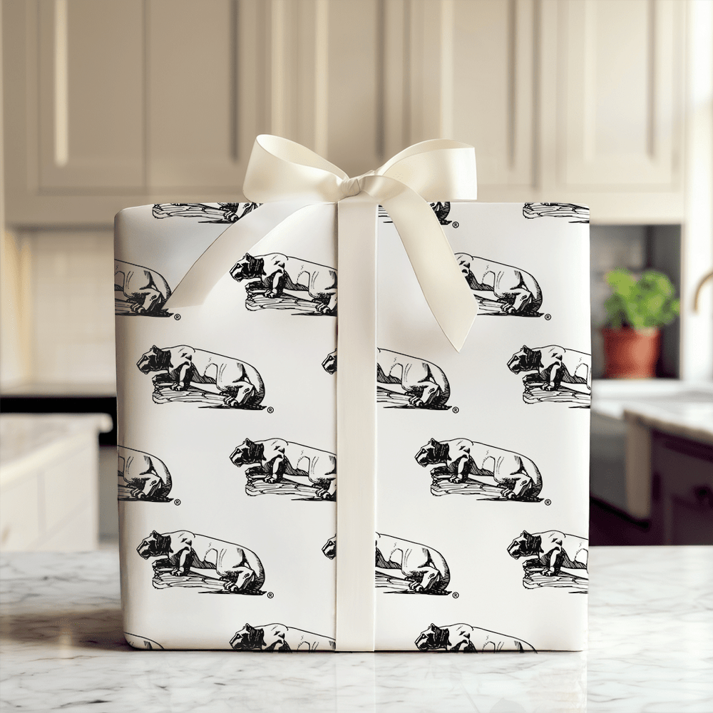 Prowling Lion - Wrapping Paper - Aspen & Arlo