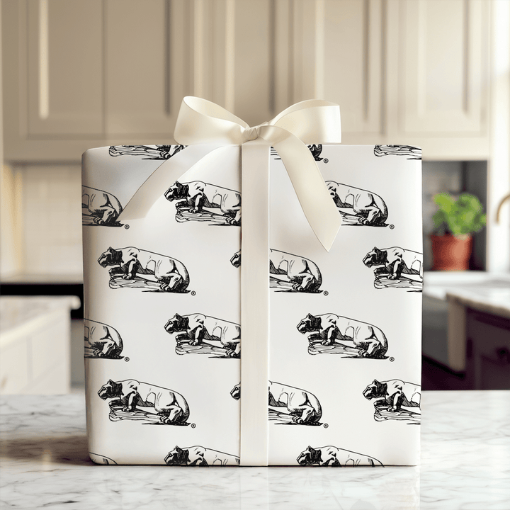 Prowling Lion - Wrapping Paper - Aspen & Arlo
