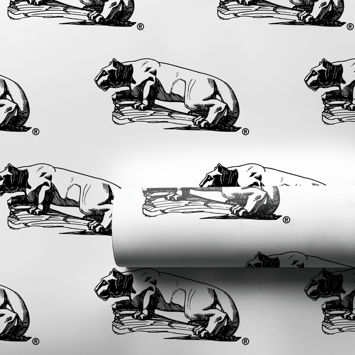 Prowling Lion - Wrapping Paper - Aspen & Arlo