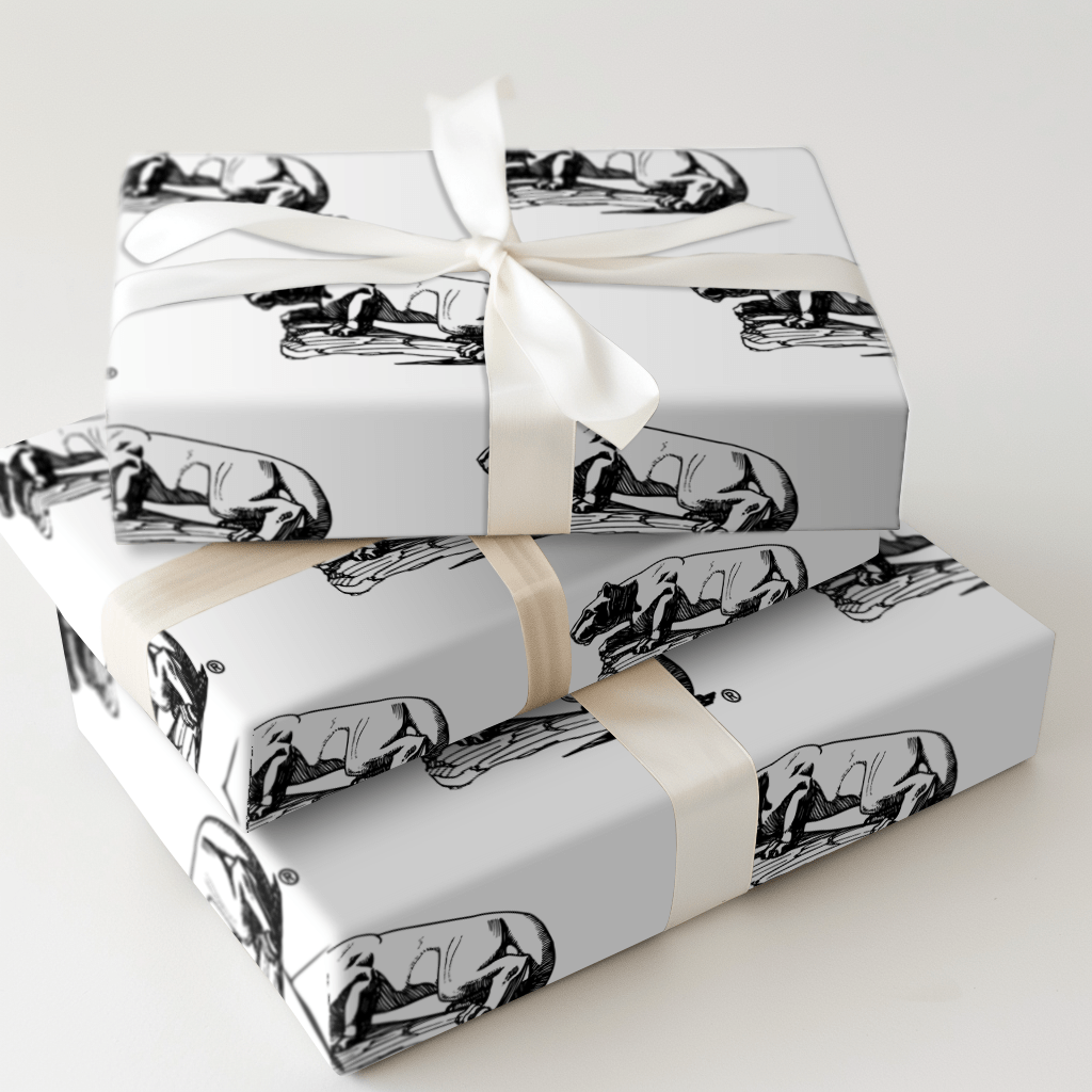 Prowling Lion - Wrapping Paper - Aspen & Arlo