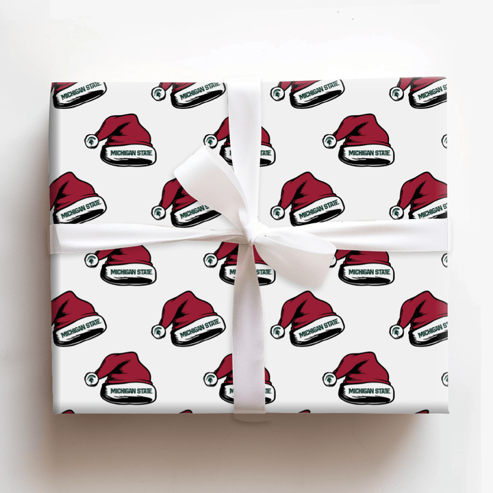 Michigan Jolly Hat - Wrapping Paper - Aspen & Arlo