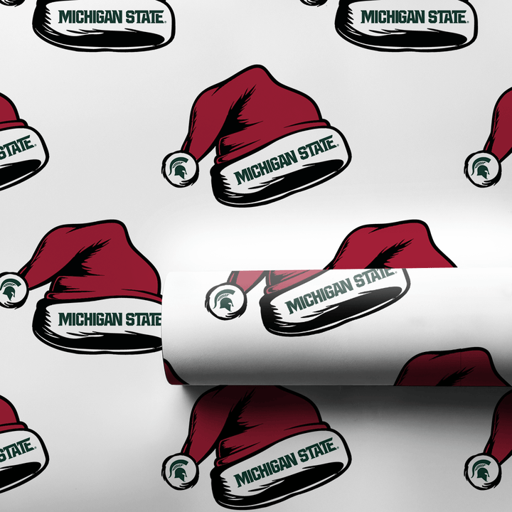 Michigan Jolly Hat - Wrapping Paper - Aspen & Arlo