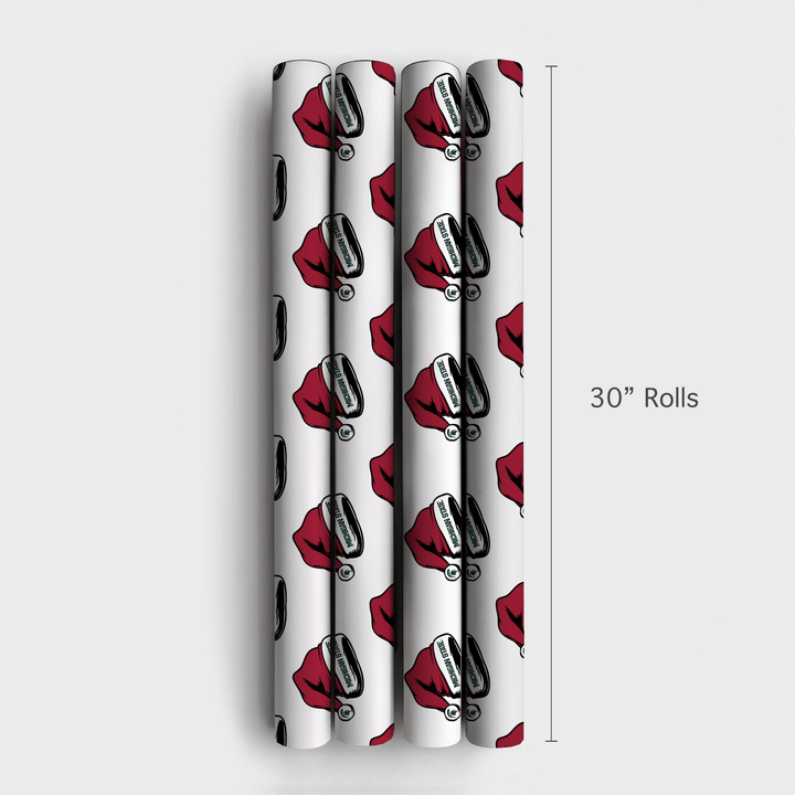 Michigan Jolly Hat - Wrapping Paper - Aspen & Arlo