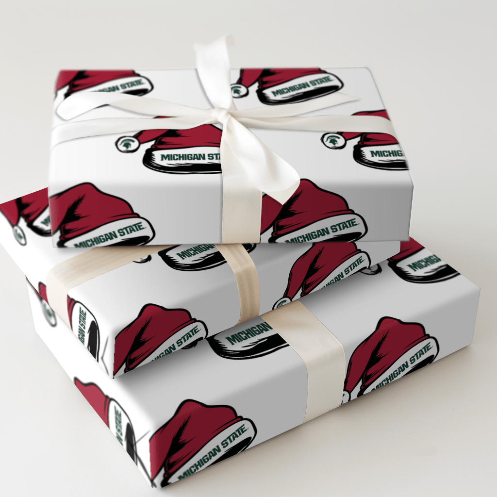 Michigan Jolly Hat - Wrapping Paper - Aspen & Arlo