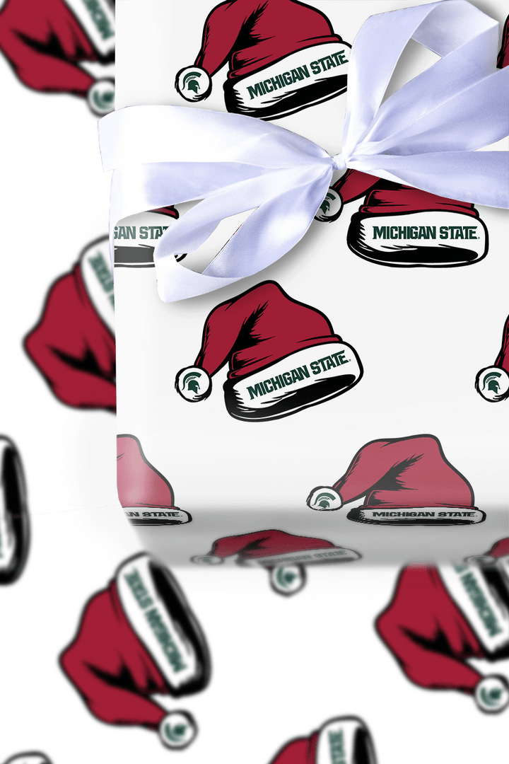 Michigan Jolly Hat - Wrapping Paper - Aspen & Arlo