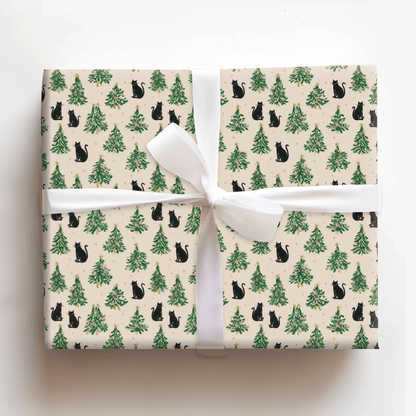 Fur Night - Wrapping Paper - Aspen & Arlo