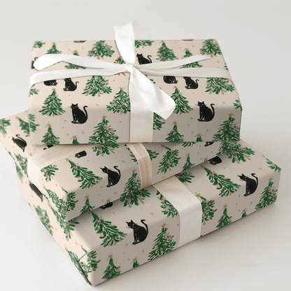 Fur Night - Wrapping Paper - Aspen & Arlo