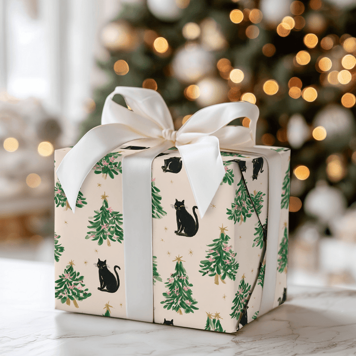 Fur Night - Wrapping Paper - Aspen & Arlo