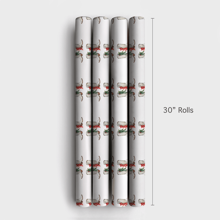 Boot Scootin Noel - Wrapping Paper - Aspen & Arlo