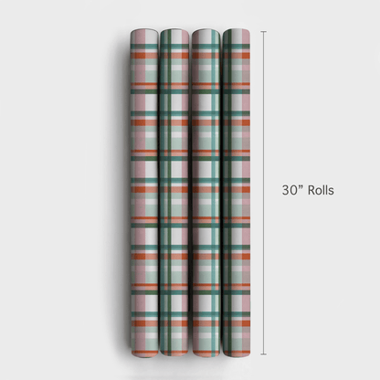 Holiday Plaid - Wrapping Paper - Aspen & Arlo