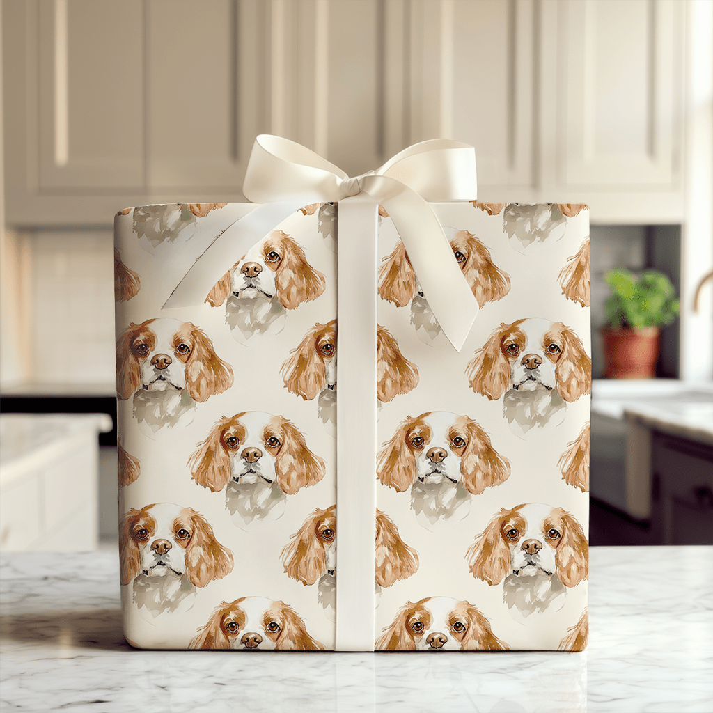 Cavalierly Adorable - Wrapping Paper - Aspen & Arlo