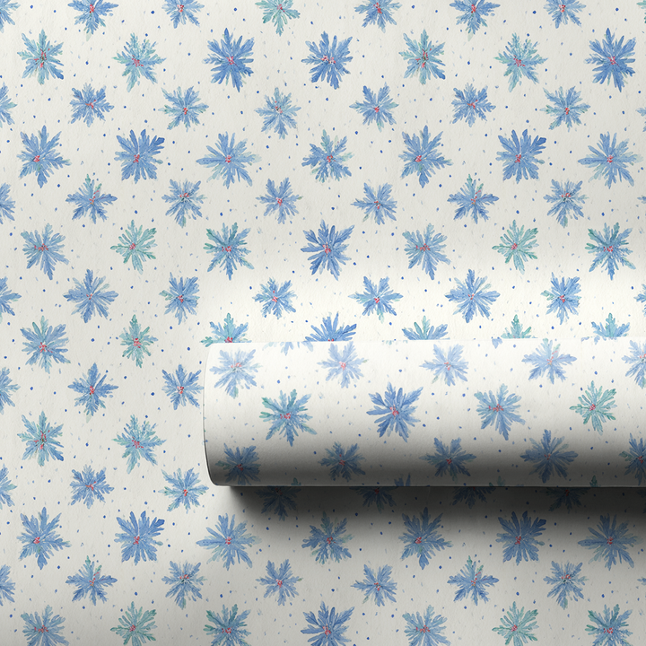 Blue Snowflake