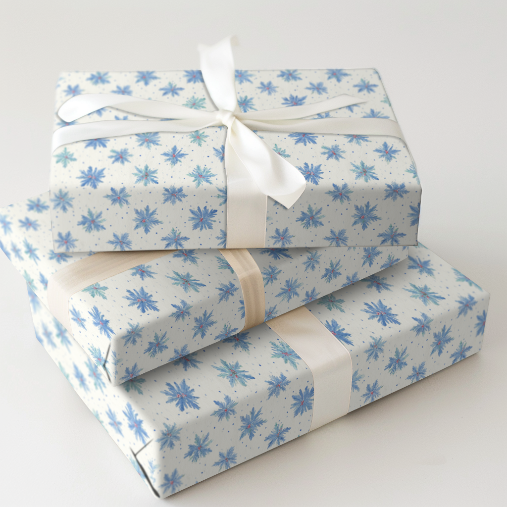 Blue Snowflake