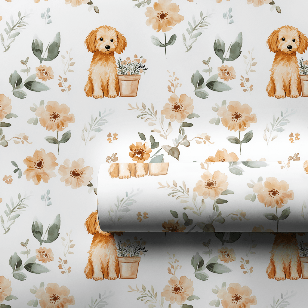 Sniff Me in the Garden - Wrapping Paper - Aspen & Arlo