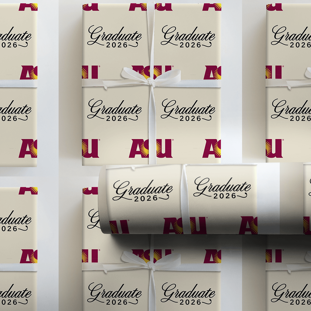 ASU Graduate 2026 - Wrapping Paper - Aspen & Arlo