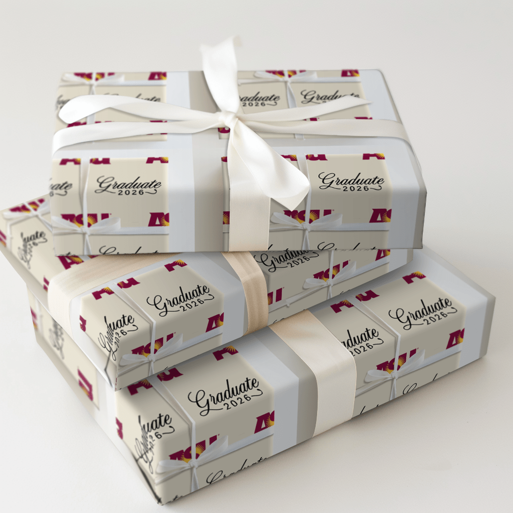 ASU Graduate 2026 - Wrapping Paper - Aspen & Arlo