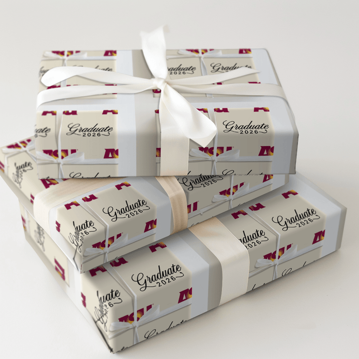 ASU Graduate 2026 - Wrapping Paper - Aspen & Arlo