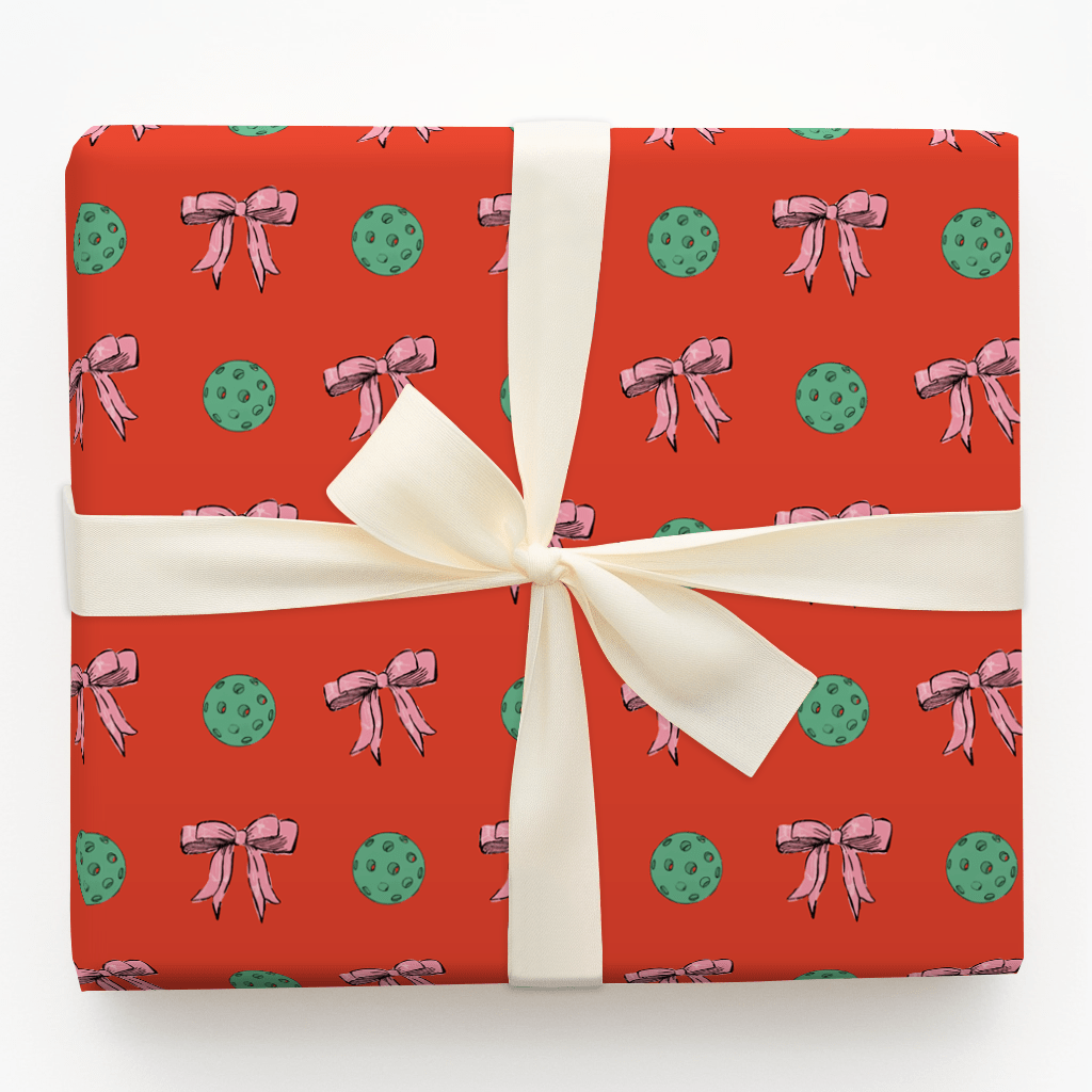 Bows and Pickle - Wrapping Paper - Aspen & Arlo