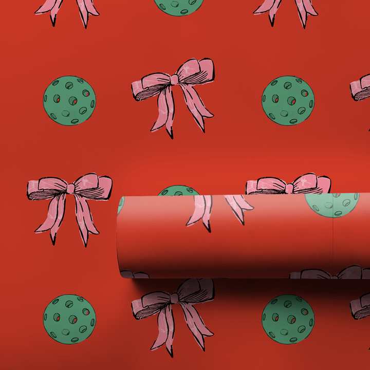 Bows and Pickle - Wrapping Paper - Aspen & Arlo